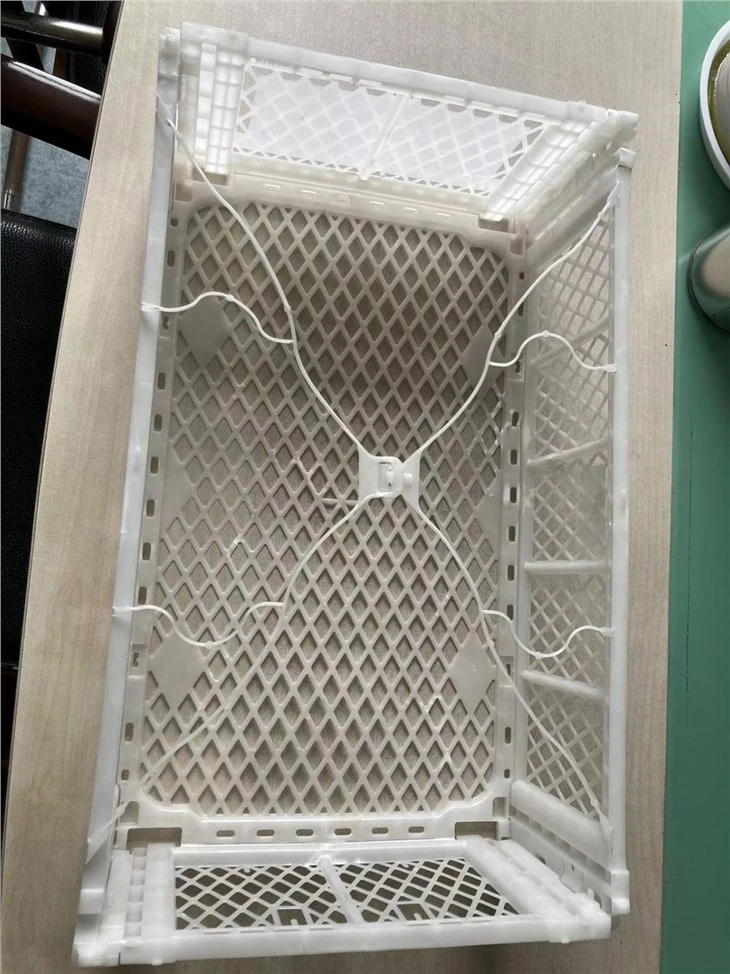 Plastic Storage Basket Crates For Fruits And Vegetables Injection Molding Mold Machine